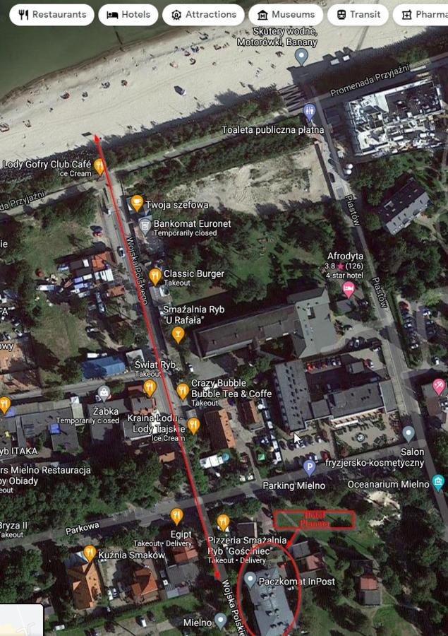Planeta Apartment Mielno Mielno  Ngoại thất bức ảnh